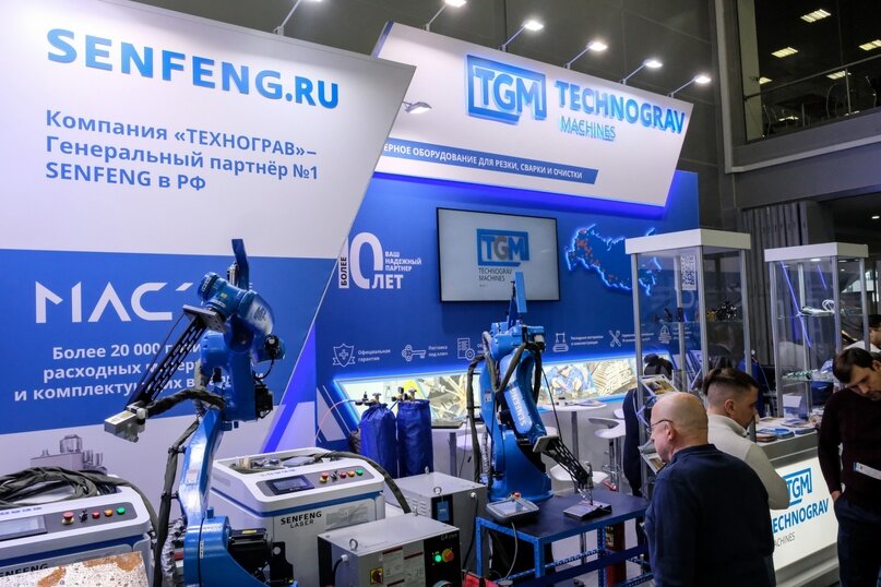 Промышленные роботизированные установки Senfeng