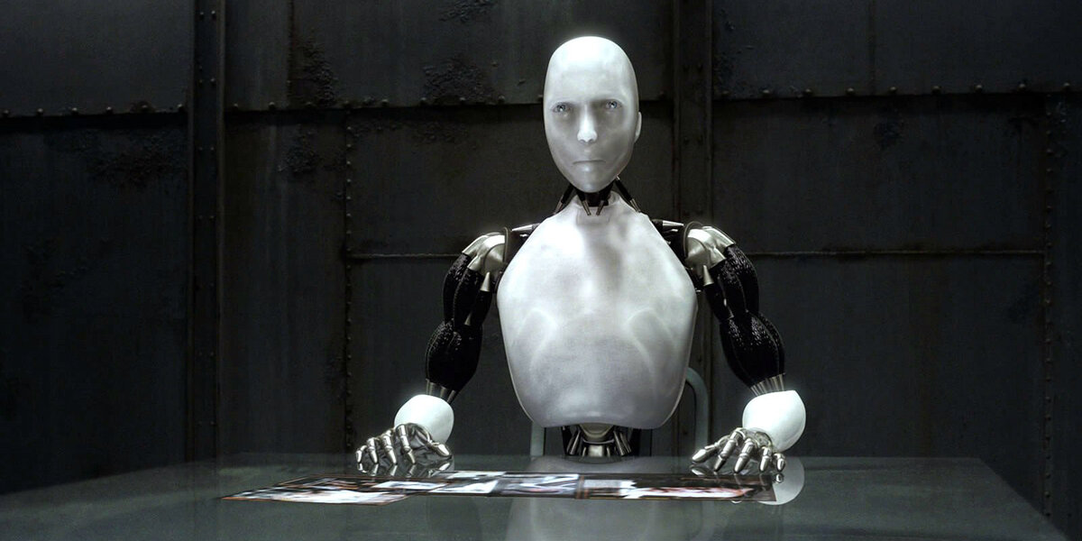 Кадр из кинофильма "Я, робот", 2004 г.
