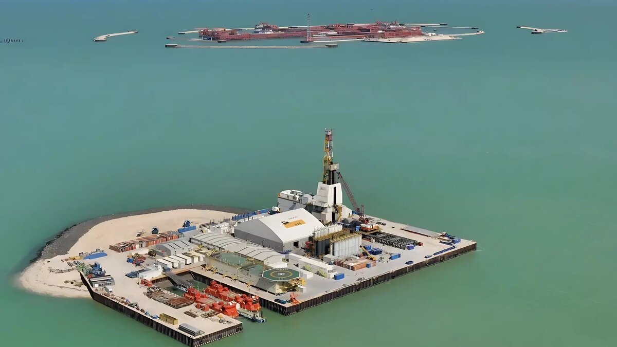     Космический спутник зафиксировал нефтяной разлив рядом с месторождением Кашаган в казахстанском секторе Каспия