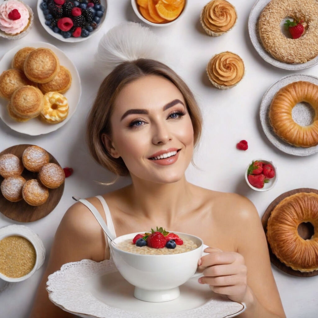 Конфетка, которая предпочитает кашу. 