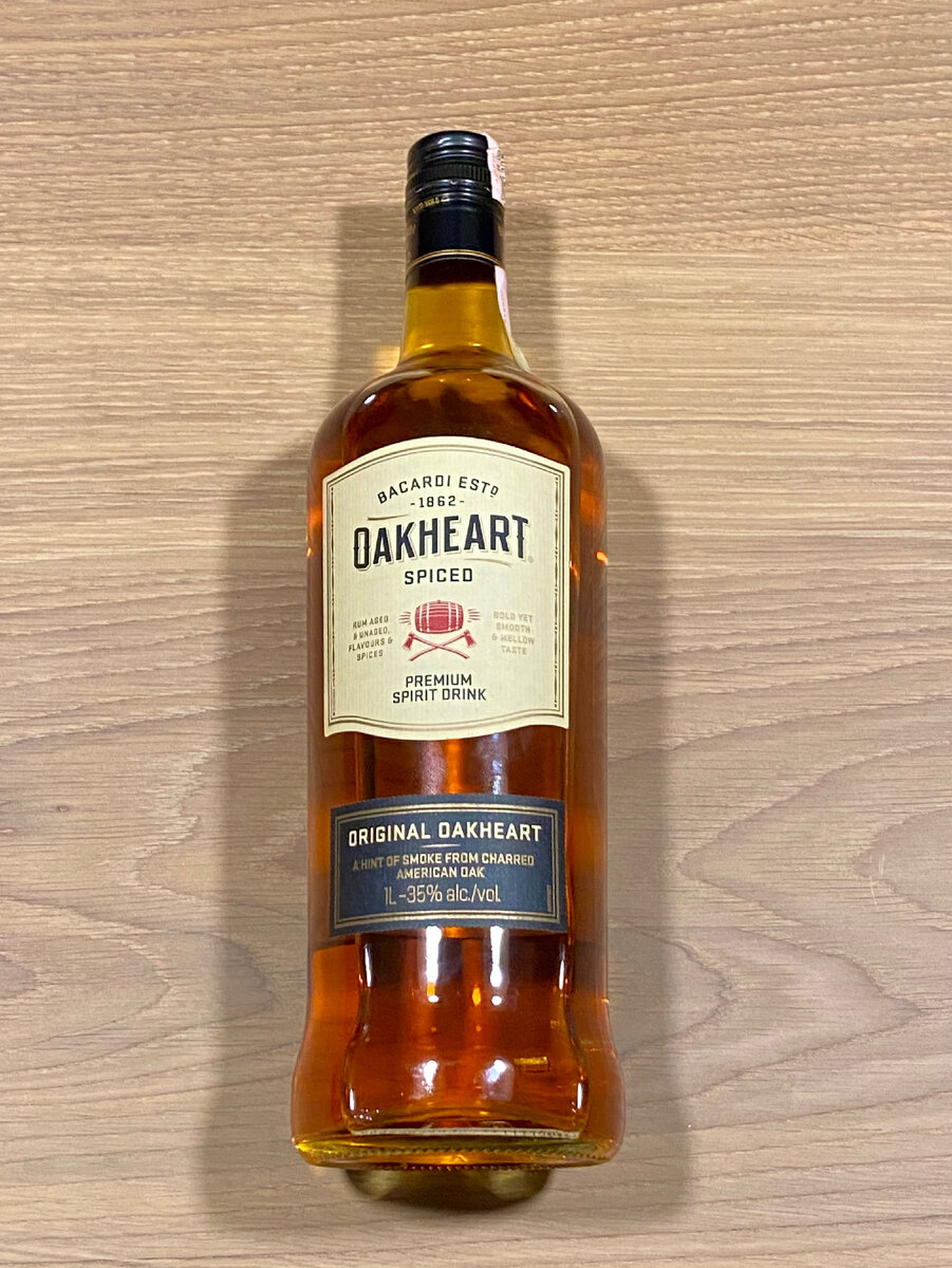 Темный ром Bacardi Oakheart Spiced 35% vol. 🇵🇷 | Тонкость градуса -  обзоры алкоголя со всего мира 🥃 | Дзен