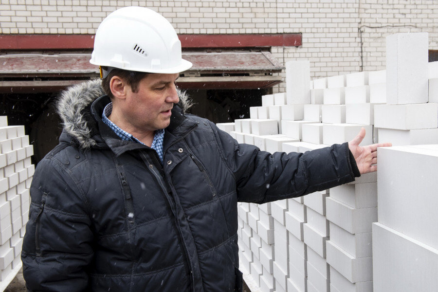 Сергей Барсуков, главный технолог «Стройберга». Фото: Анна Зайкова.