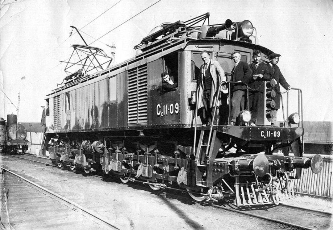Электровоз Сс11-09. Из фондов Музея железных дорог России.