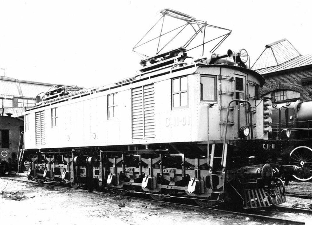 Электровоз Сс11-01. Из фондов Музея железных дорог России.
