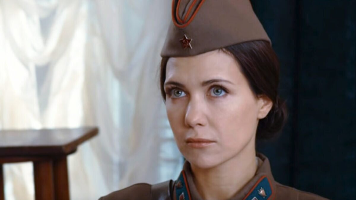 Екатерина Климова. Кадр из ленты "По законам военного времени" (2015)