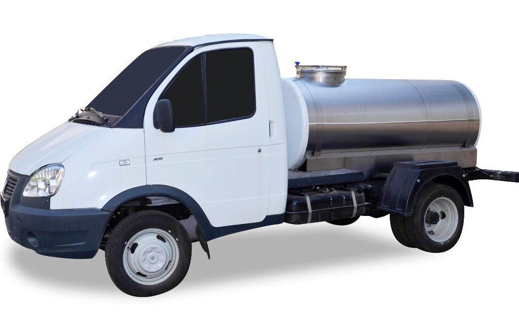 Завод МосУдарник производит автоцистерны для воды и молока для шасси HYUNDAI HD-78, HINO, ISUZU, SCANIA, ГАЗель-Next, КАМАЗ-4308 и других Автоцистерны объемом 1.2 - 11,5м. куб.-2