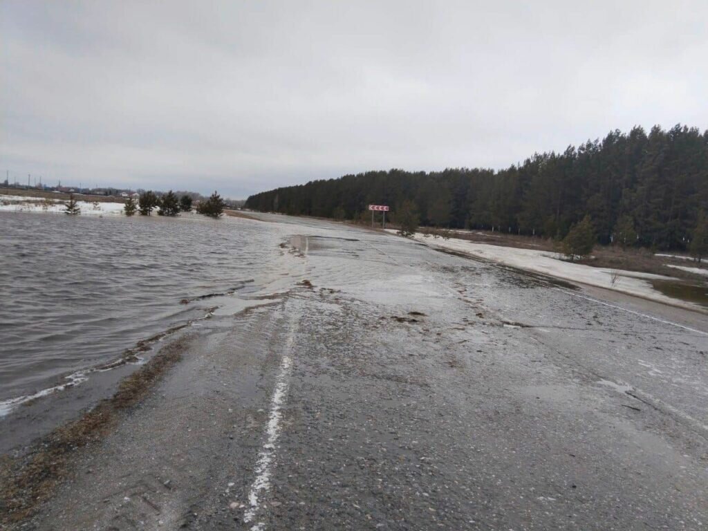 На восьми дорогах Новосибирской области талая вода затапливала проезжую  часть | Infopro54.ru – Новости Сибири | Дзен