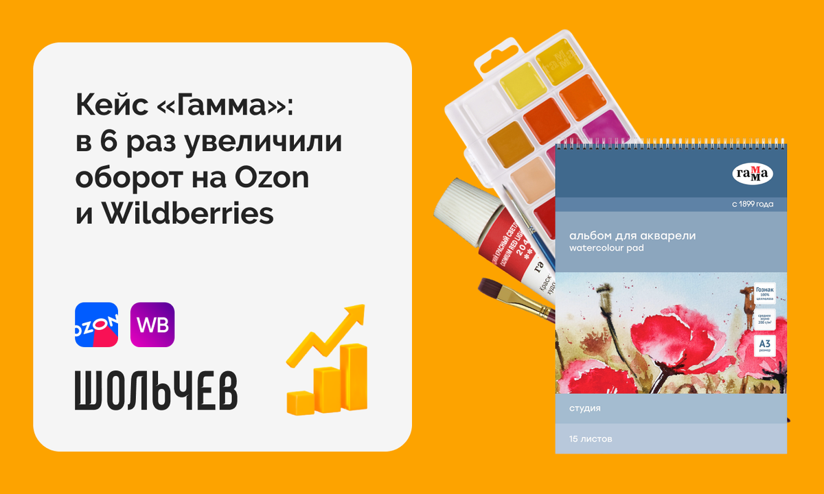 В 6 раз увеличили оборот бренда “Гамма” на маркетплейсах Ozon и Wildberries  | Агентство «Шольчев» | Дзен