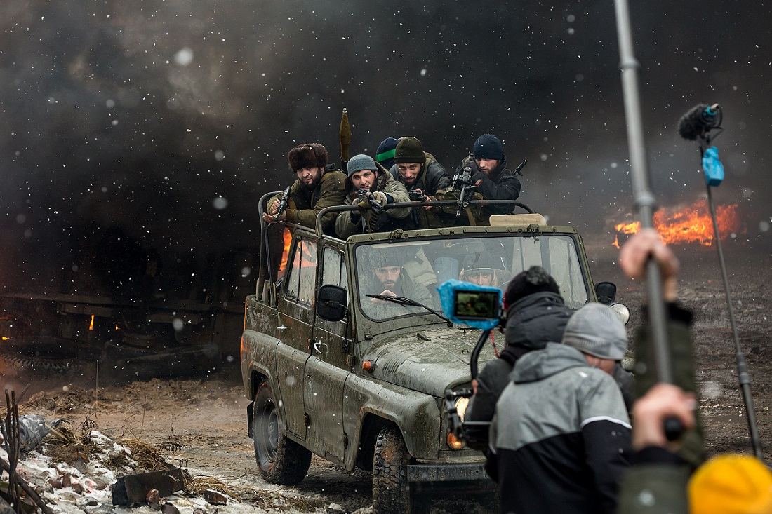 Кадр со сьемок