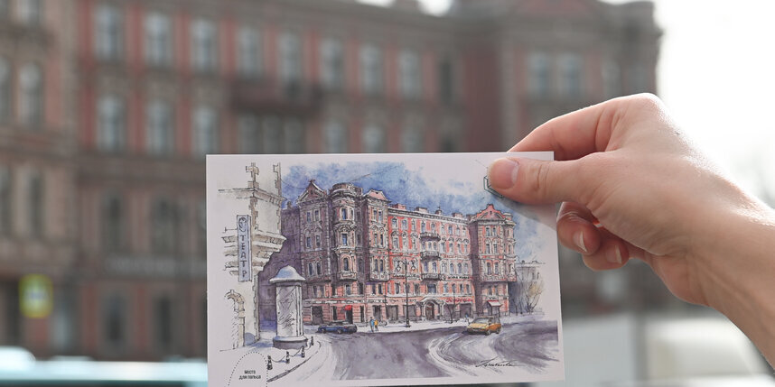    Дом Корзинина появился первым на площади Толстого и был доминантой архитектурного ансамбля здесь.Игорь Акимов