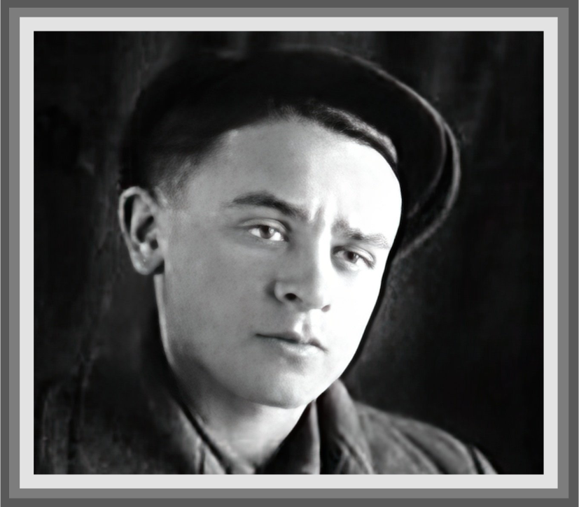 Леонид Броневой в юности