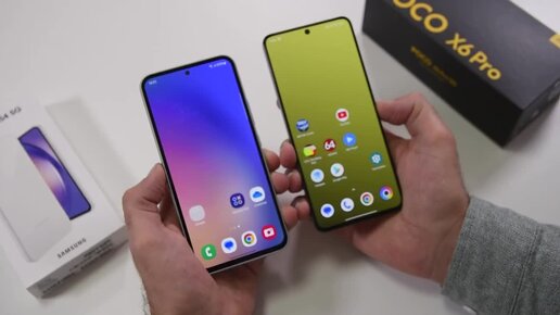 Poco X6 Pro 5G или Samsung Galaxy A54. Кто круче?