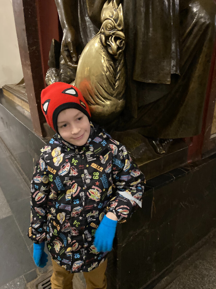 Фото автора. На этой станции - тоже немного волшебный мир 