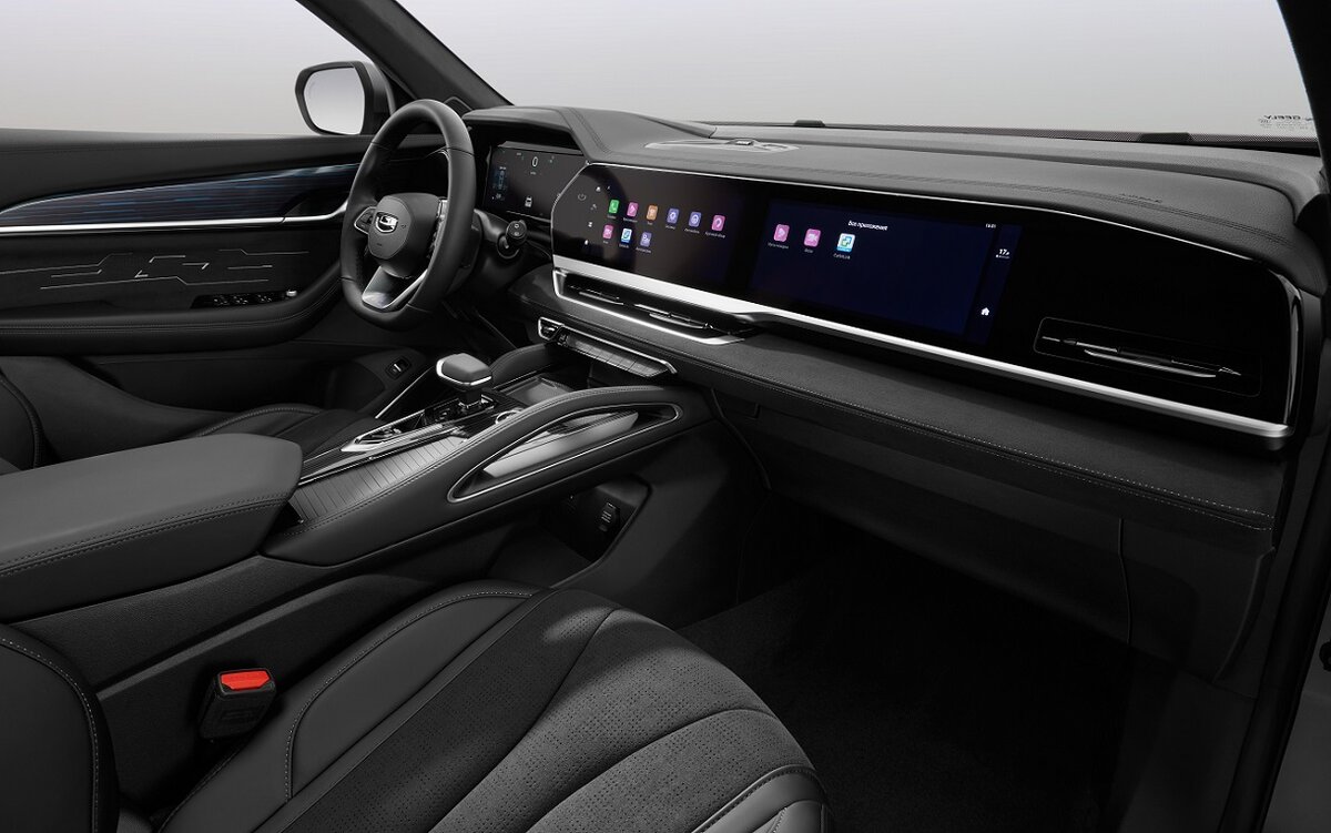   Салон Geely Monjaro