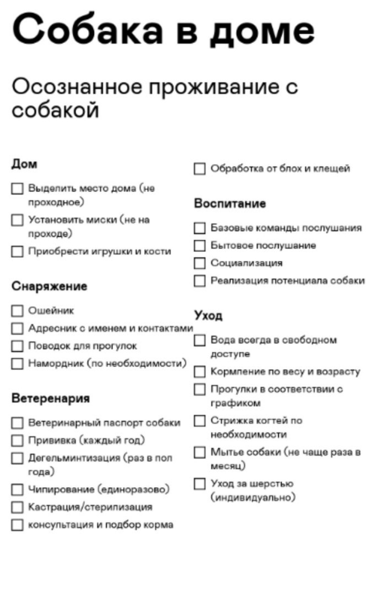 Чек лист в собака доме. 🏠 | 🌈🌈🌈МАНЮША и КАТЮША🌈🌈🌈 | Дзен