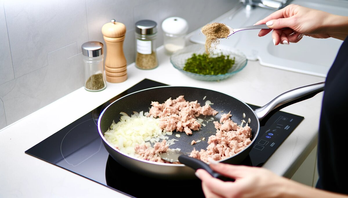 Драники с фаршем