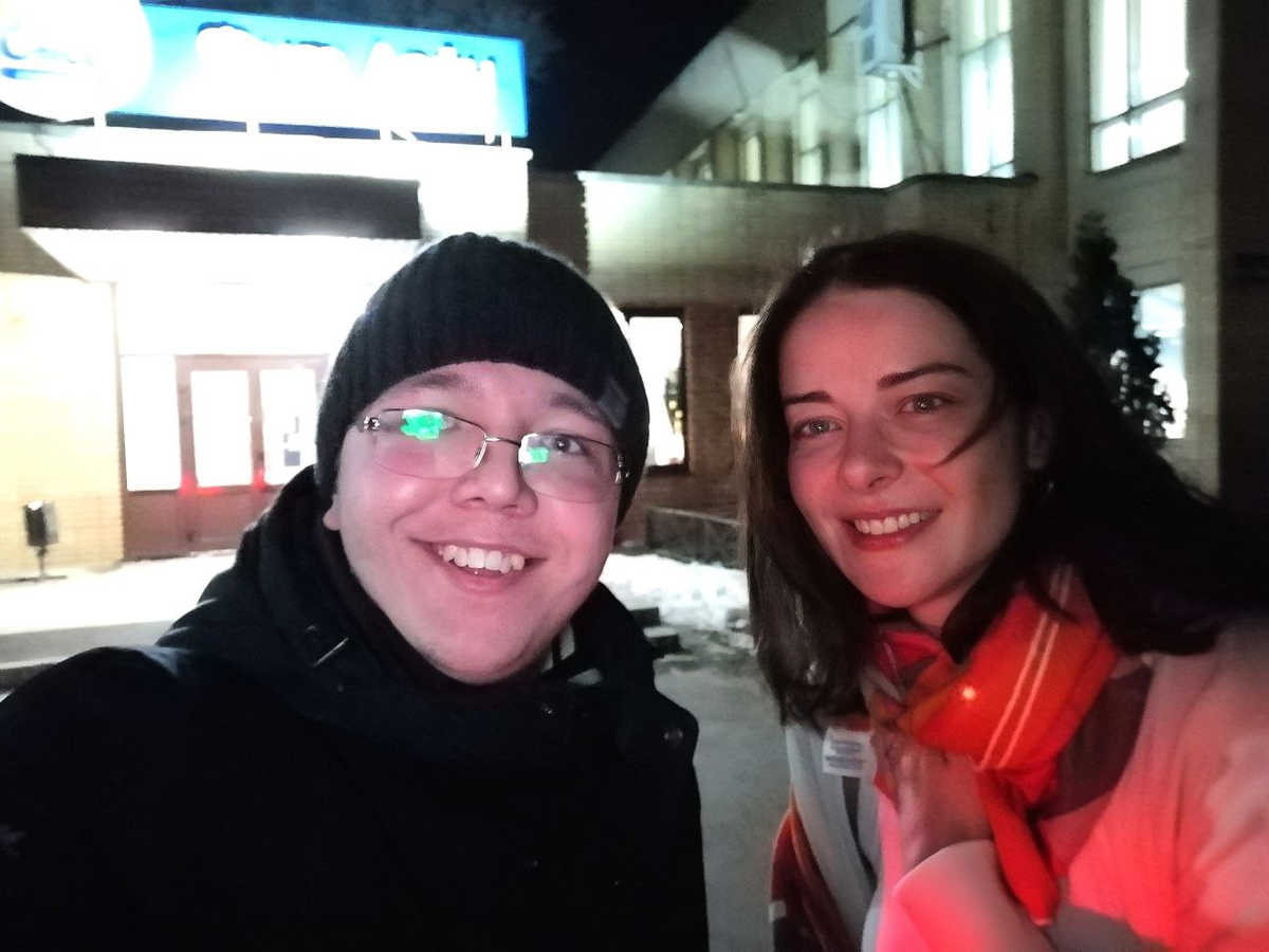 Александр Шахкеримов и Марина Александрова