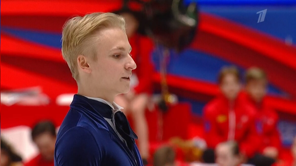    Матвей Ветлугин. Фото: стоп-кадр прямого эфира "Первого канала"