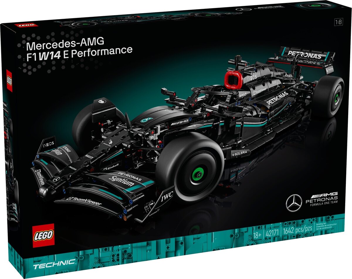 Презентация флагманского, весеннего набора Лего Техник Mercedes Amg F1 W14  E Performance 2 | Лего Малефик | Дзен