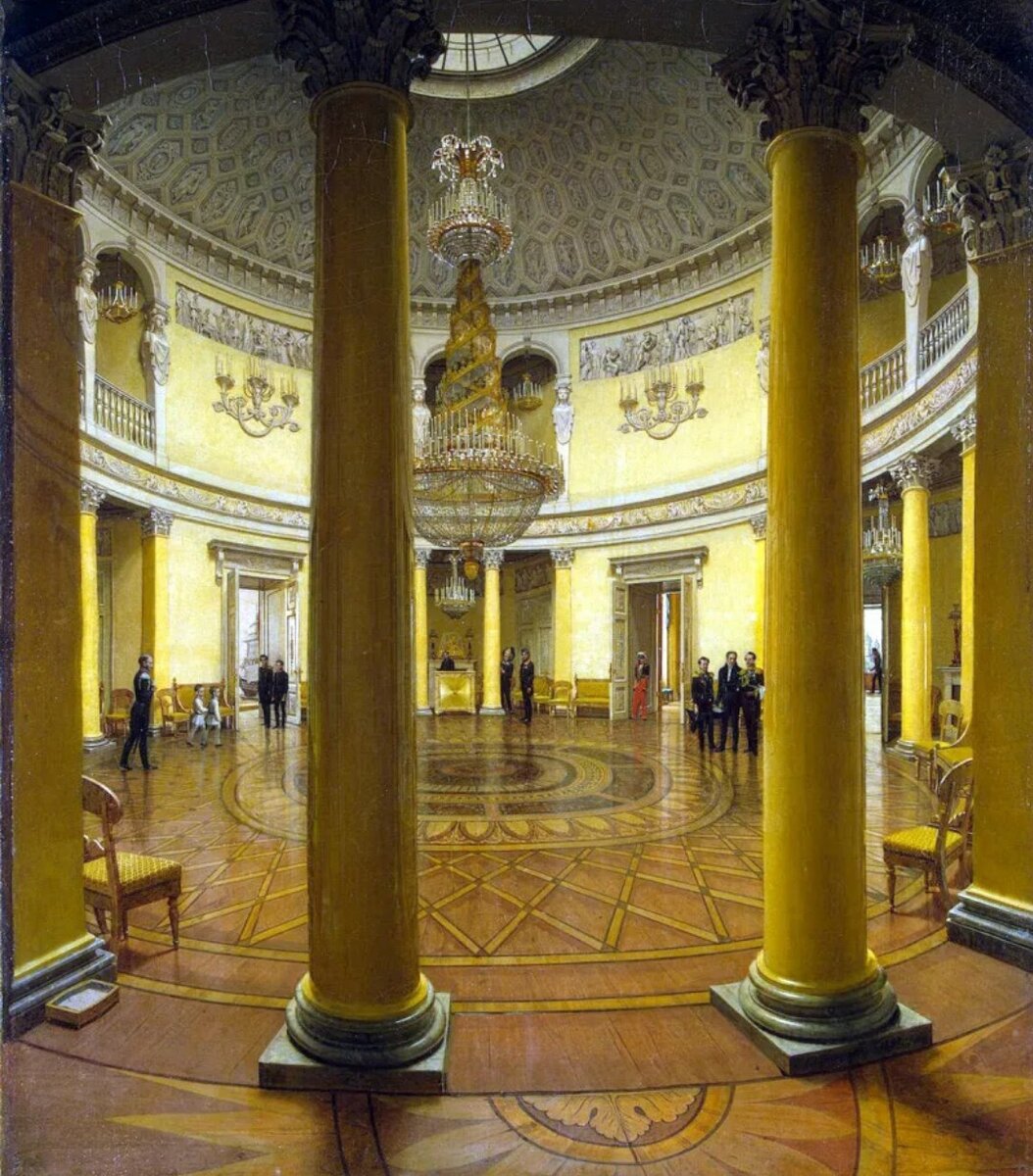 Ротонда Зимнего дворца, из интернета.