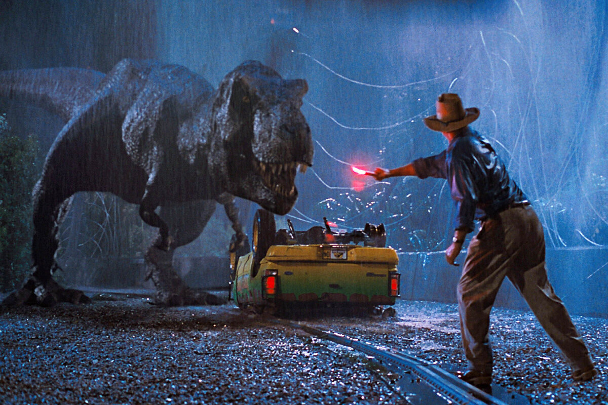 Кадр из фильма "Парк Юрского периода" (1993)