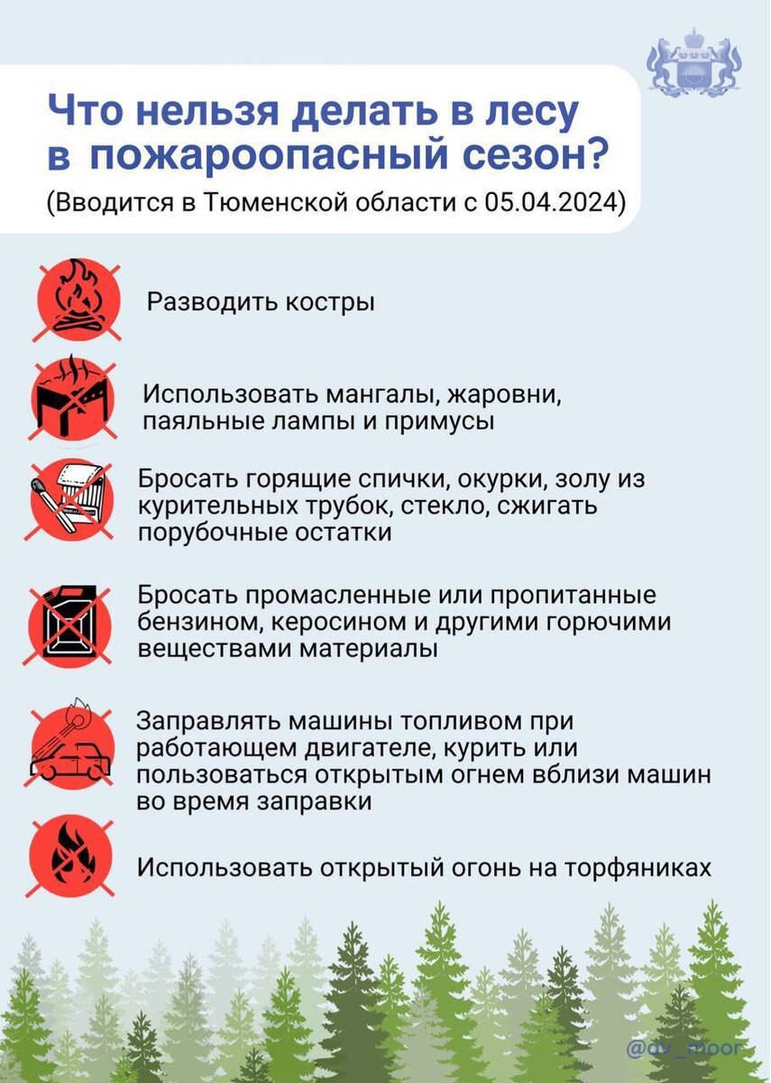 В Тюменской области объявлено о начале пожароопасного сезона | Деловой  квартал - Тюмень | Дзен