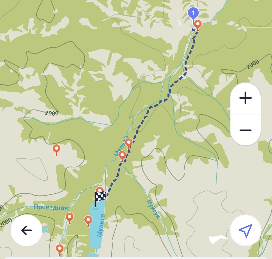 Маршрут первого дня