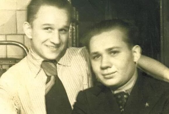 Евгений Леонов с братом Николаем