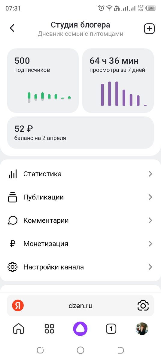 Личное фото. 