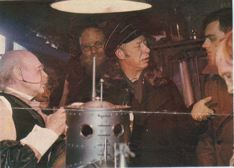 Фото со съёмок. Юрий Катин-Ярцев в крошечном эпизоде, Олег Ефремов в роли Занзевеева, Михаил Морозов в роли Петра Чухонцева