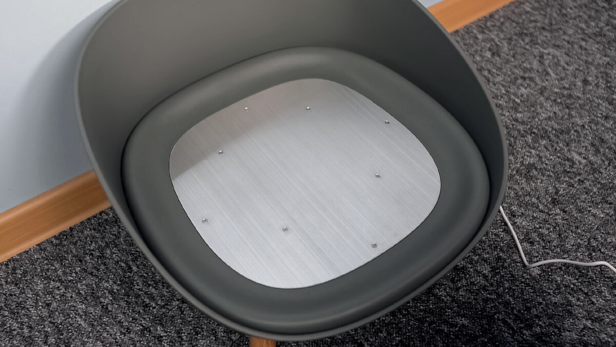 Алюминиевая пластина позволяет быстро нагревать/охлаждать коврик