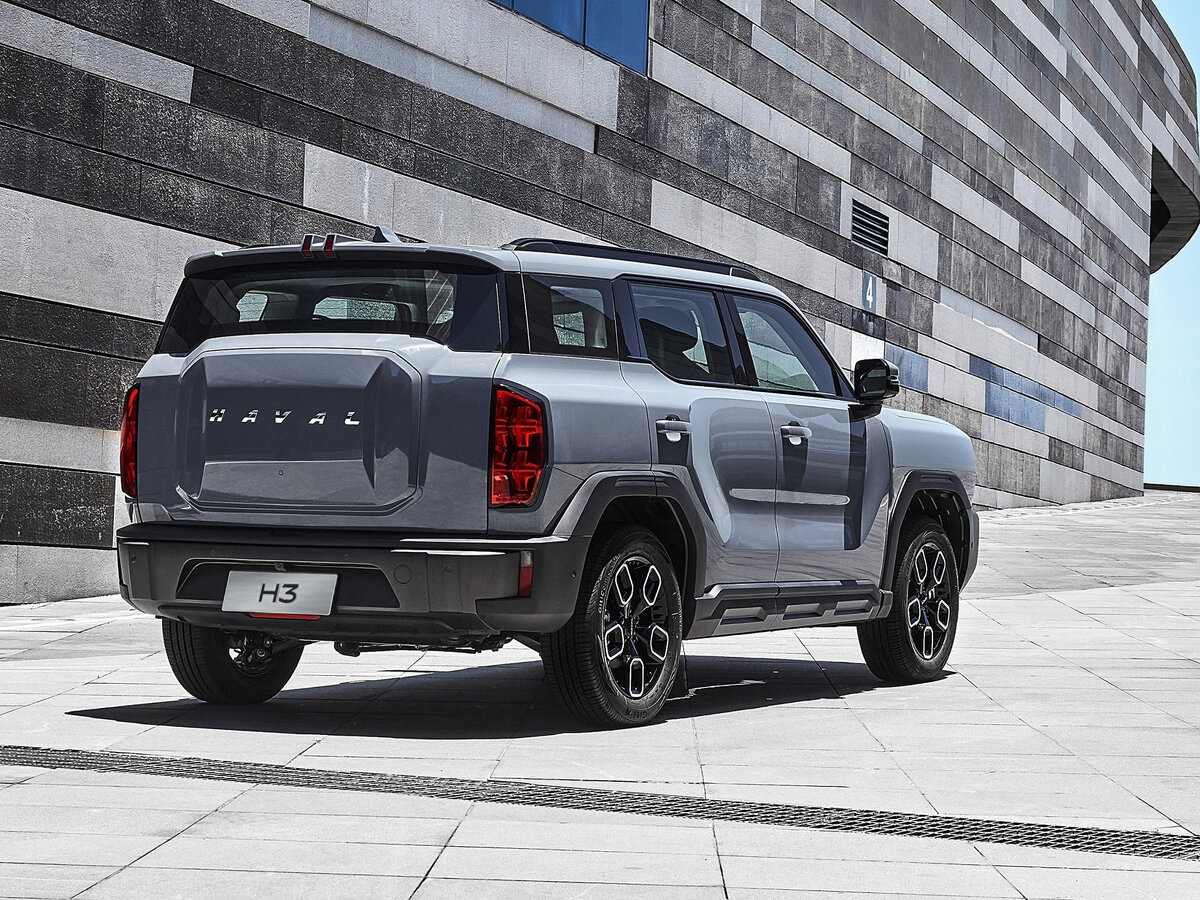 На фото: Кроссовер Haval H3