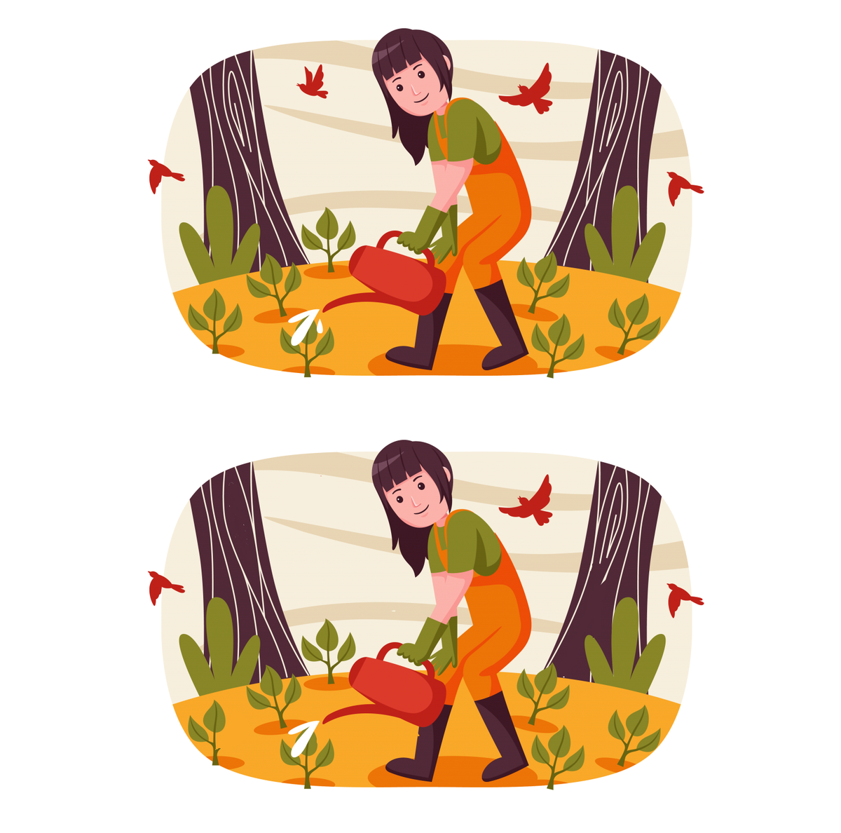 Головоломка с девушкой 