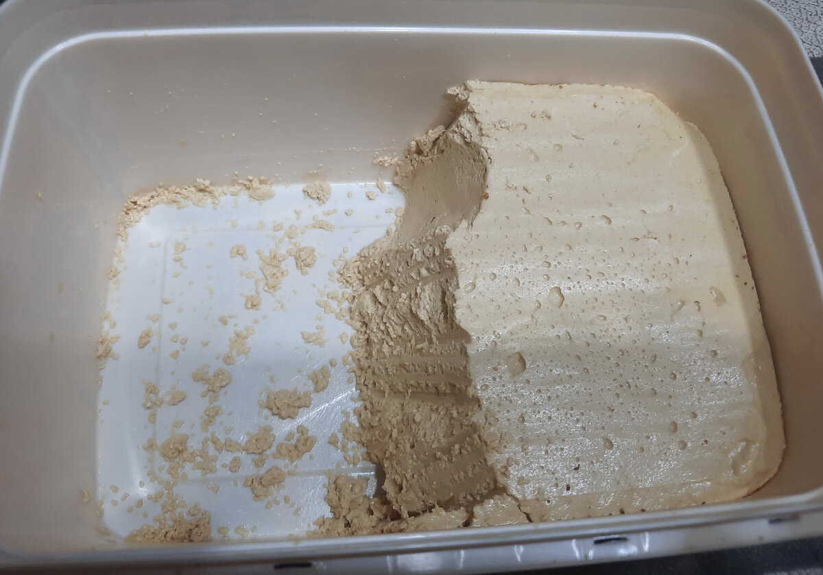 Так выглядит кунжутная халва. 