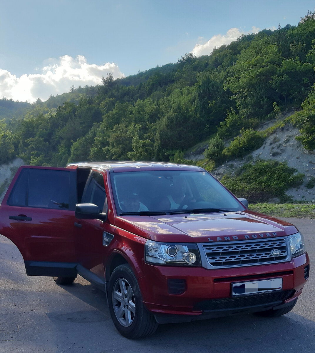 Наш Фрил в горах