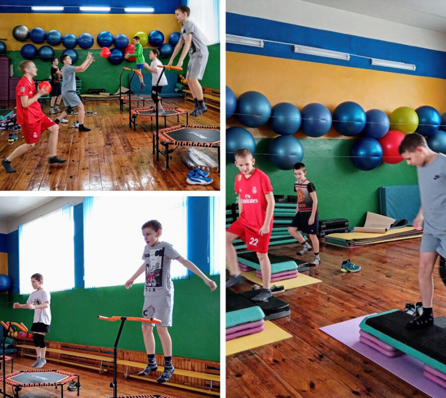     Необычная тренировка по гандболу для учащихся СШ № 3. Рассказываем