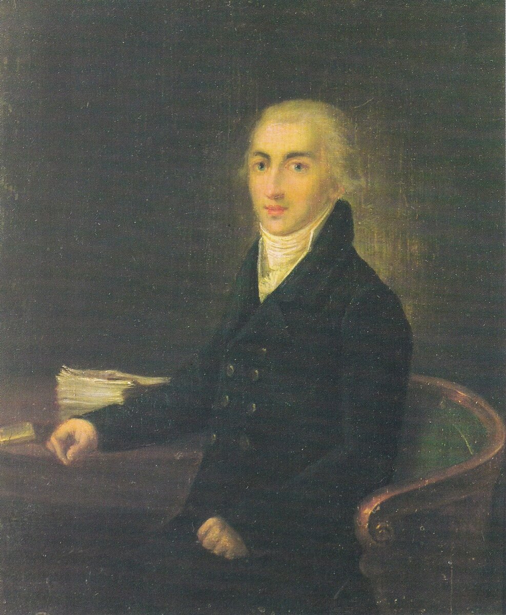 Портрет В.Ф. Малиновского. Неизвестный художник. 1802–1803 гг. Из открытых источников.