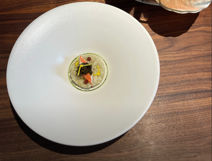 Оцените размер ризотто - лупу в студию