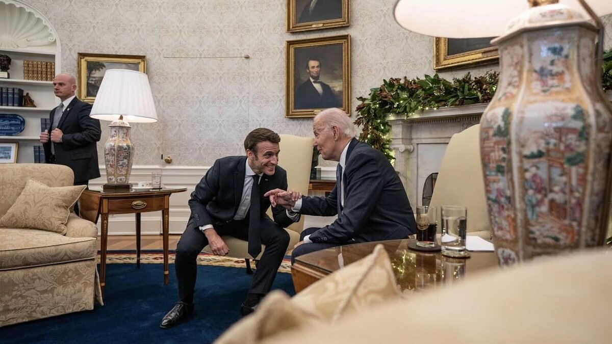    Telegram / Emmanuel Macron