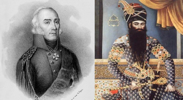 Цицианов П.Д.                                                              Фетх Али-шах