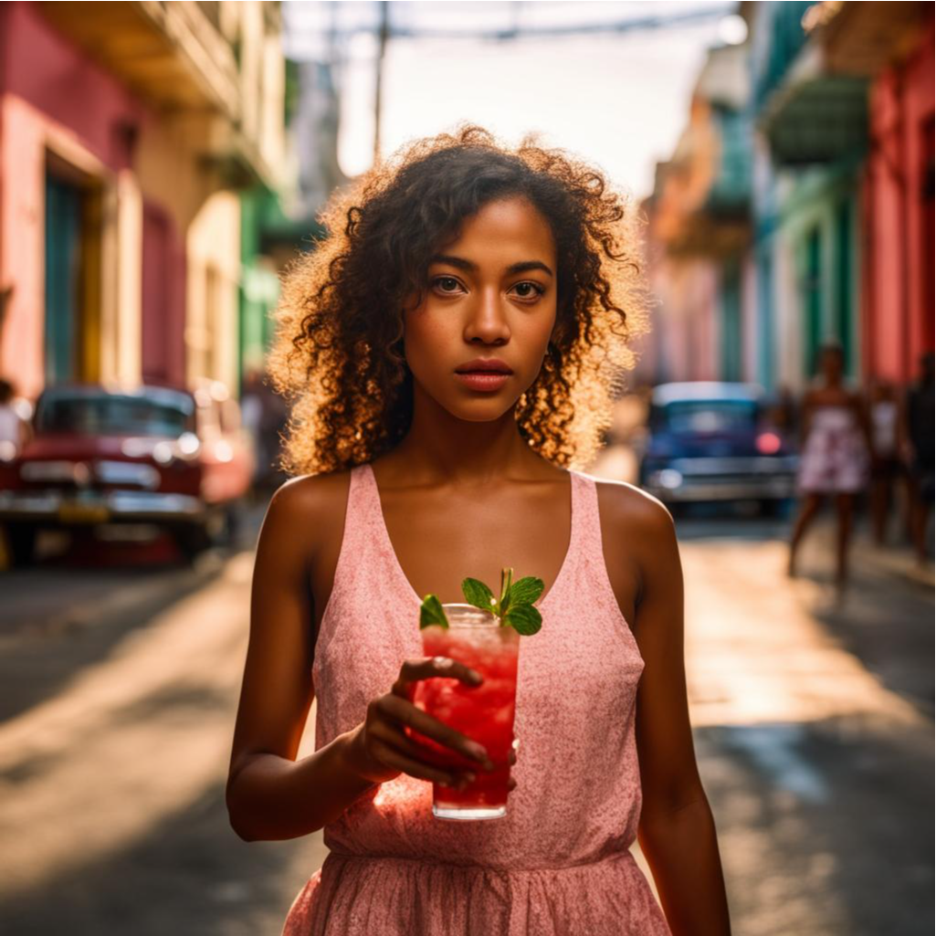 Представьте себя на жаркой улице Гаваны.