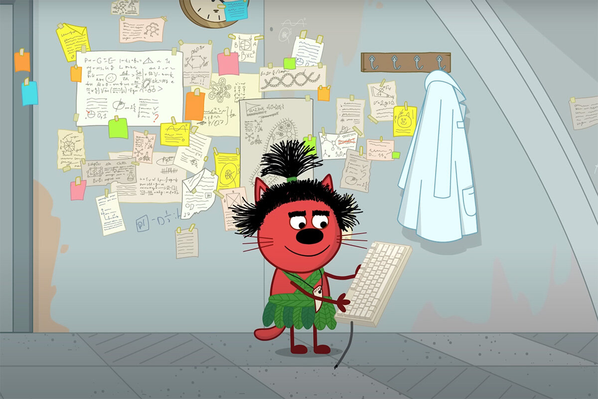 3-kota / YouTube📷Кадр из мультфильма «Три кота. Зимние каникулы»