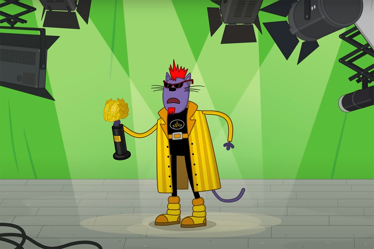 3-kota / YouTube📷Кадр из мультфильма «Три кота. Зимние каникулы»