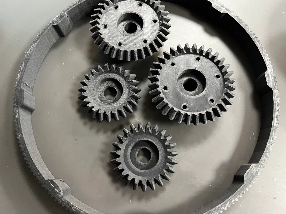 Шестеренки на 3д принтере