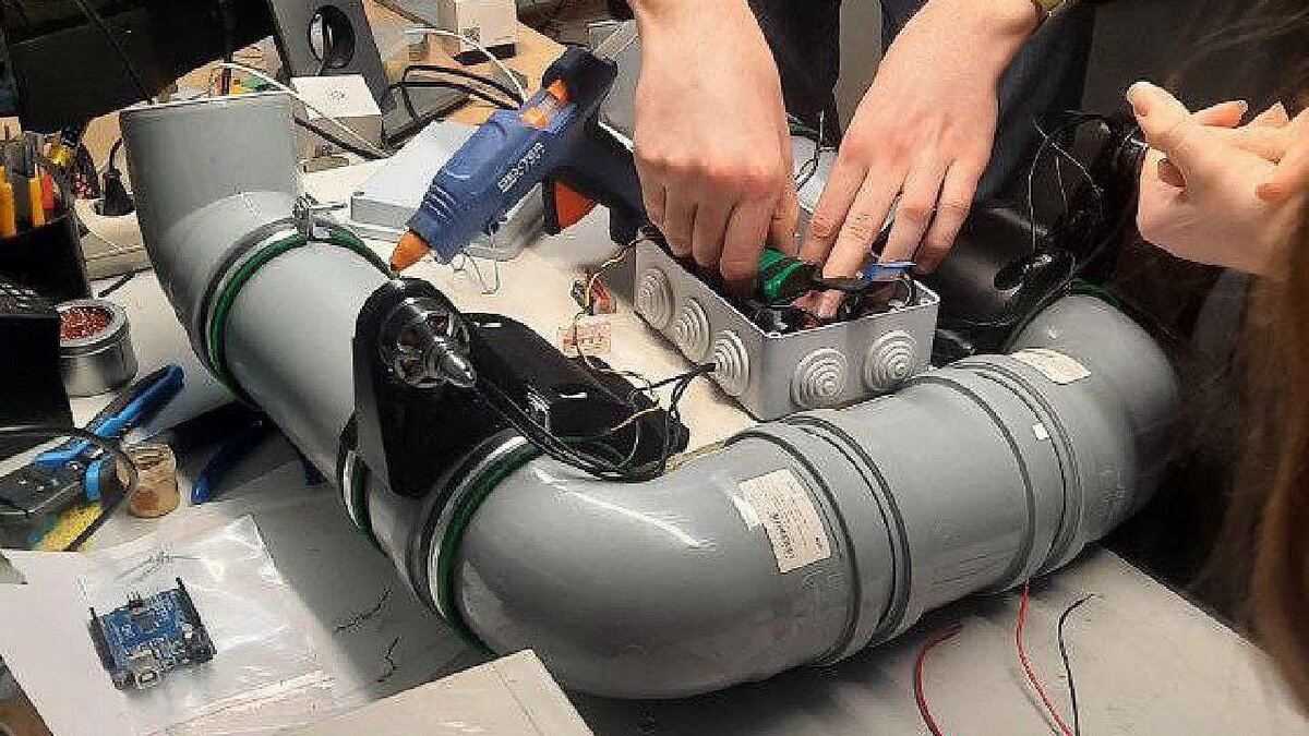    Кубанские ученые строят уникальный корабль для сбора образцов воды. Фото: t.me/KarasynKr