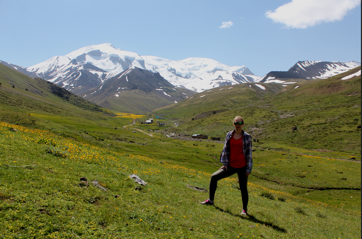 А начиналось все с похода по Приэльбрусью)) Карачаевское Джилы-Су, 2016