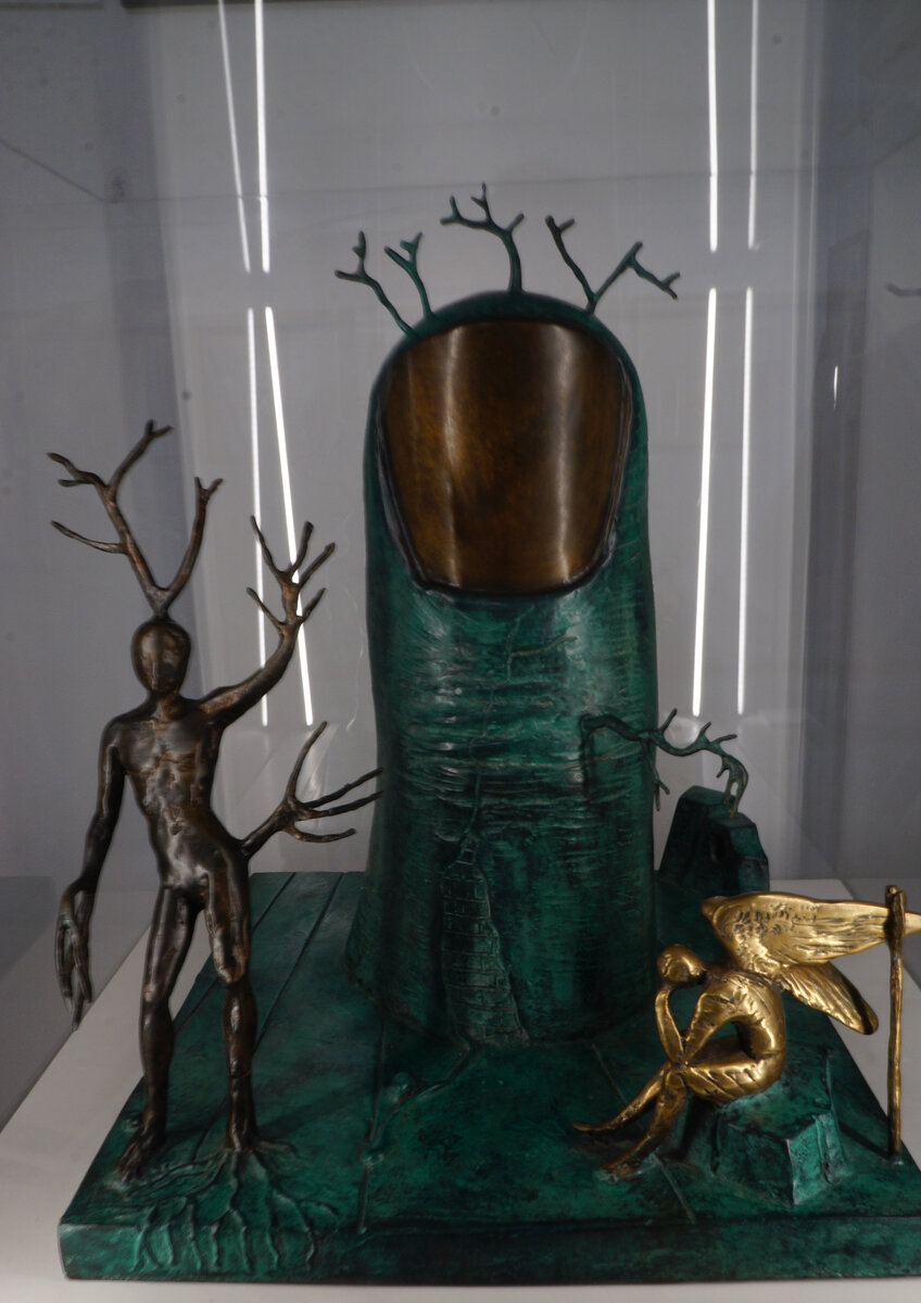 Сальвадор Дали. Видение ангела. Бронза.