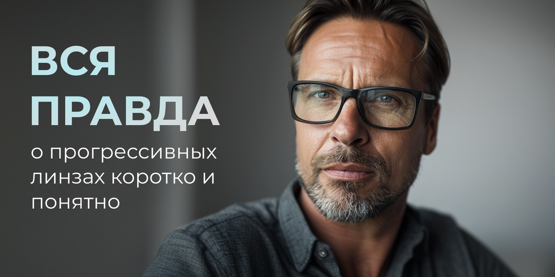 Вся правда о прогрессивных линзах коротко и понятно