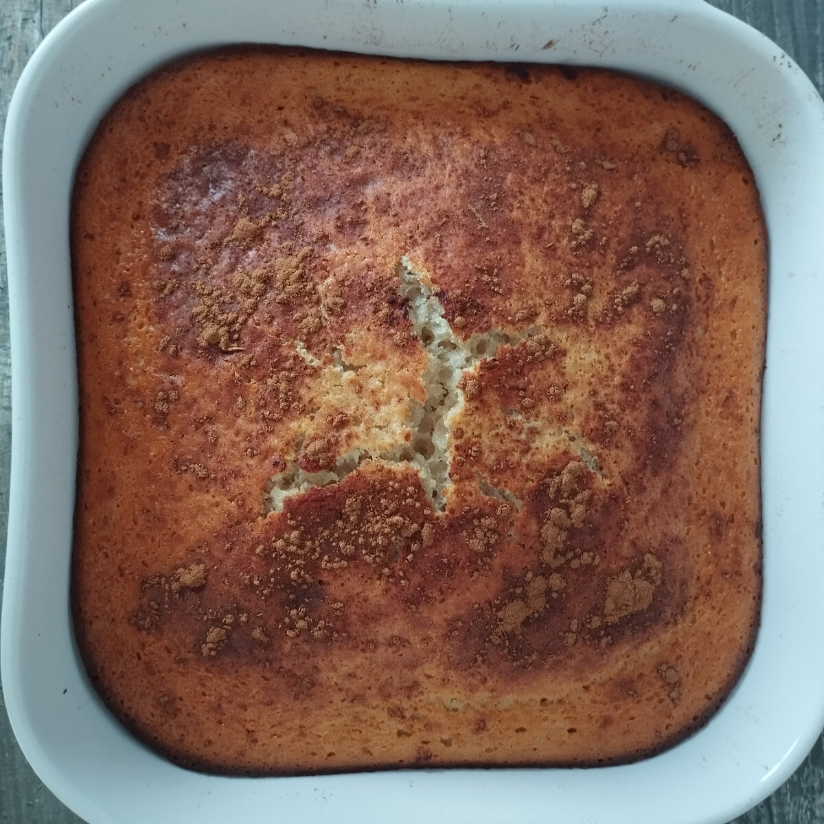 На кефире с корицей