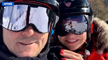 Семья Шатунова поделилась видео, как Юрий Шатунов с детьми и супругой катается на лыжах в Альпах (декабрь 2021)